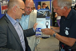 Winne Hermann zu Besuch auf der Eurobike in Friedrichshafen am 02.09.2010