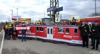 S-21-Demo in Crailsheim am 05.02.2011