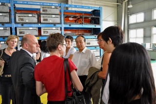 Zu Gast bei der Firma Foton in Beijing, China