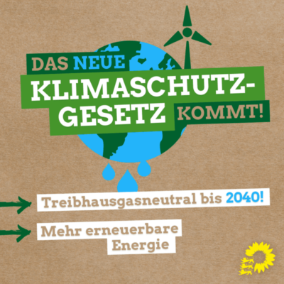 Das neue Klimaschutzgesetz kommt!