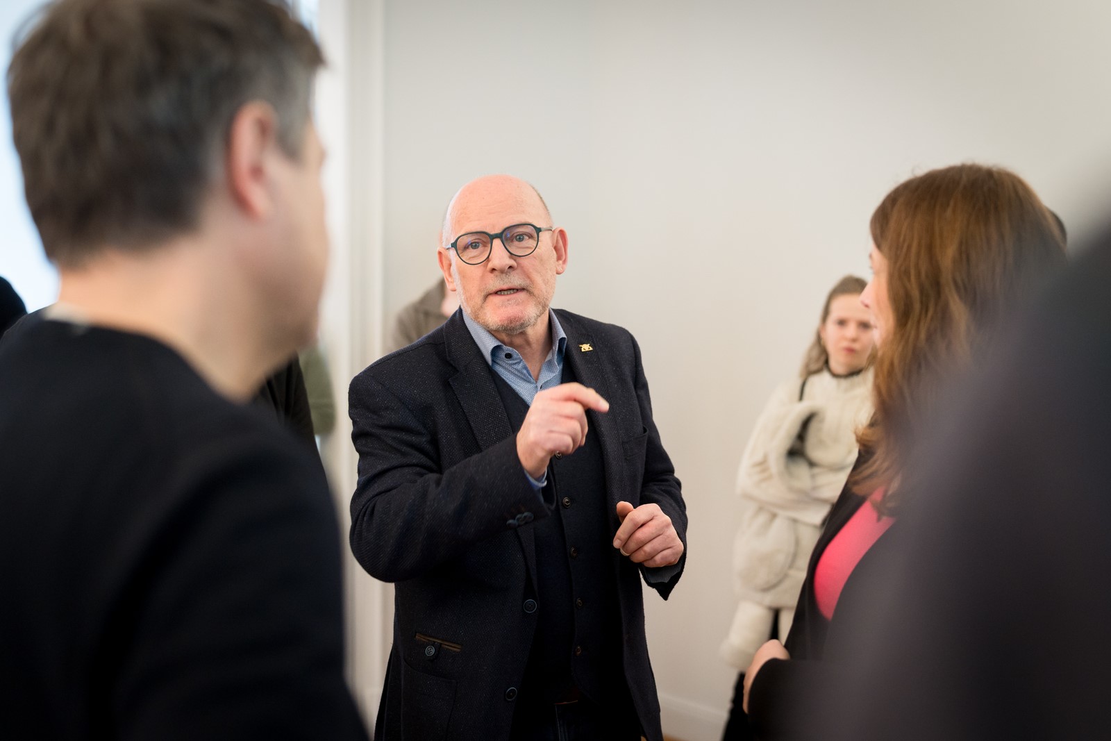 Winne Hermann mit Dr. Anna Christmann und Robert Habeck
